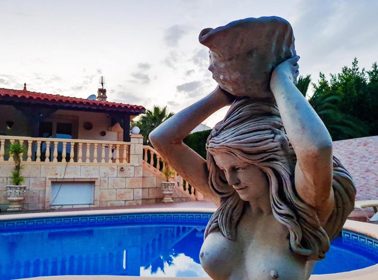 Villa Tres Palmeras En Alfaz Del Pi , Albir, Benidorm L'Alfas del Pi Eksteriør bilde