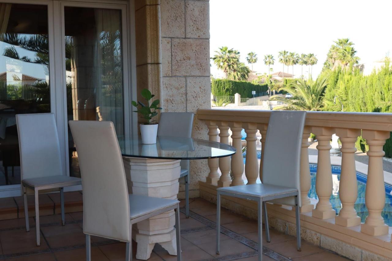 Villa Tres Palmeras En Alfaz Del Pi , Albir, Benidorm L'Alfas del Pi Eksteriør bilde