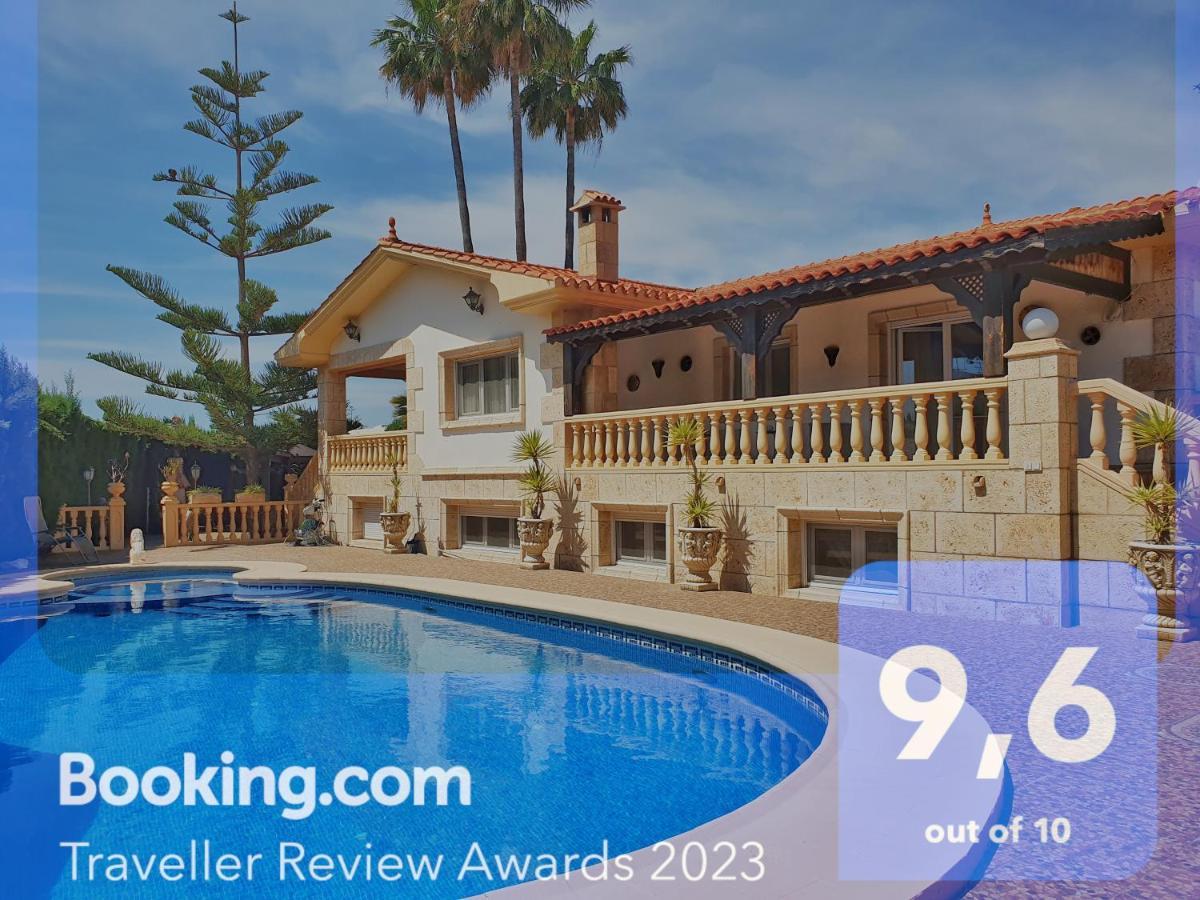 Villa Tres Palmeras En Alfaz Del Pi , Albir, Benidorm L'Alfas del Pi Eksteriør bilde